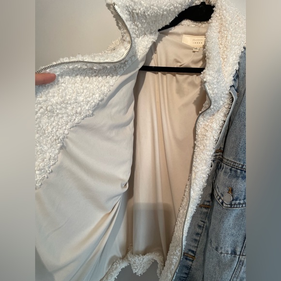 Blank NYC sherpa jean jacket - Picture 3 of 5